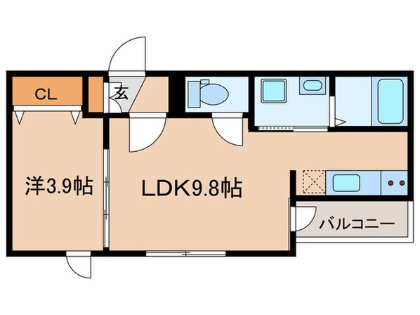 LiveFlat戸越の物件間取画像